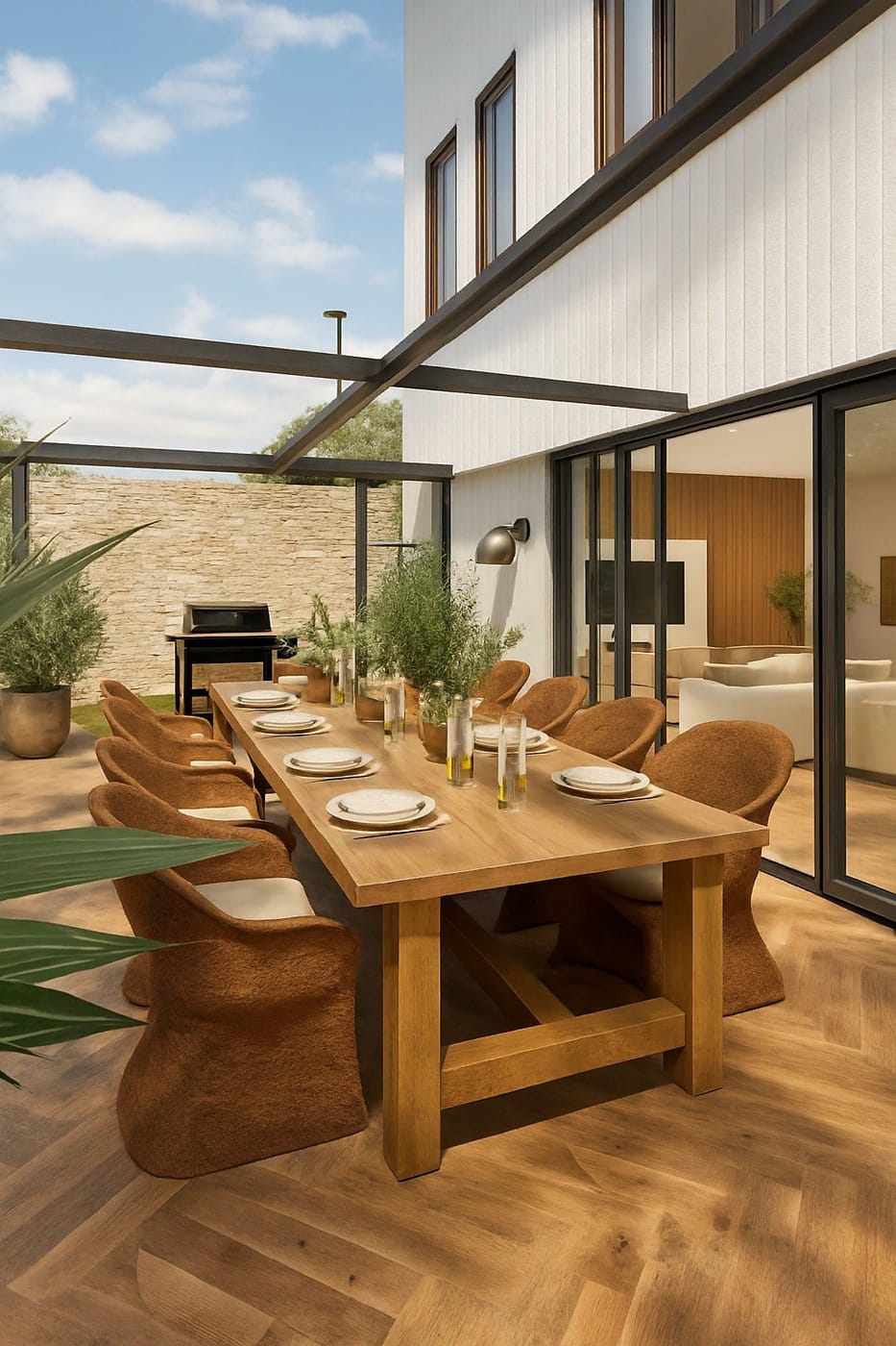 Traditional outdoor space