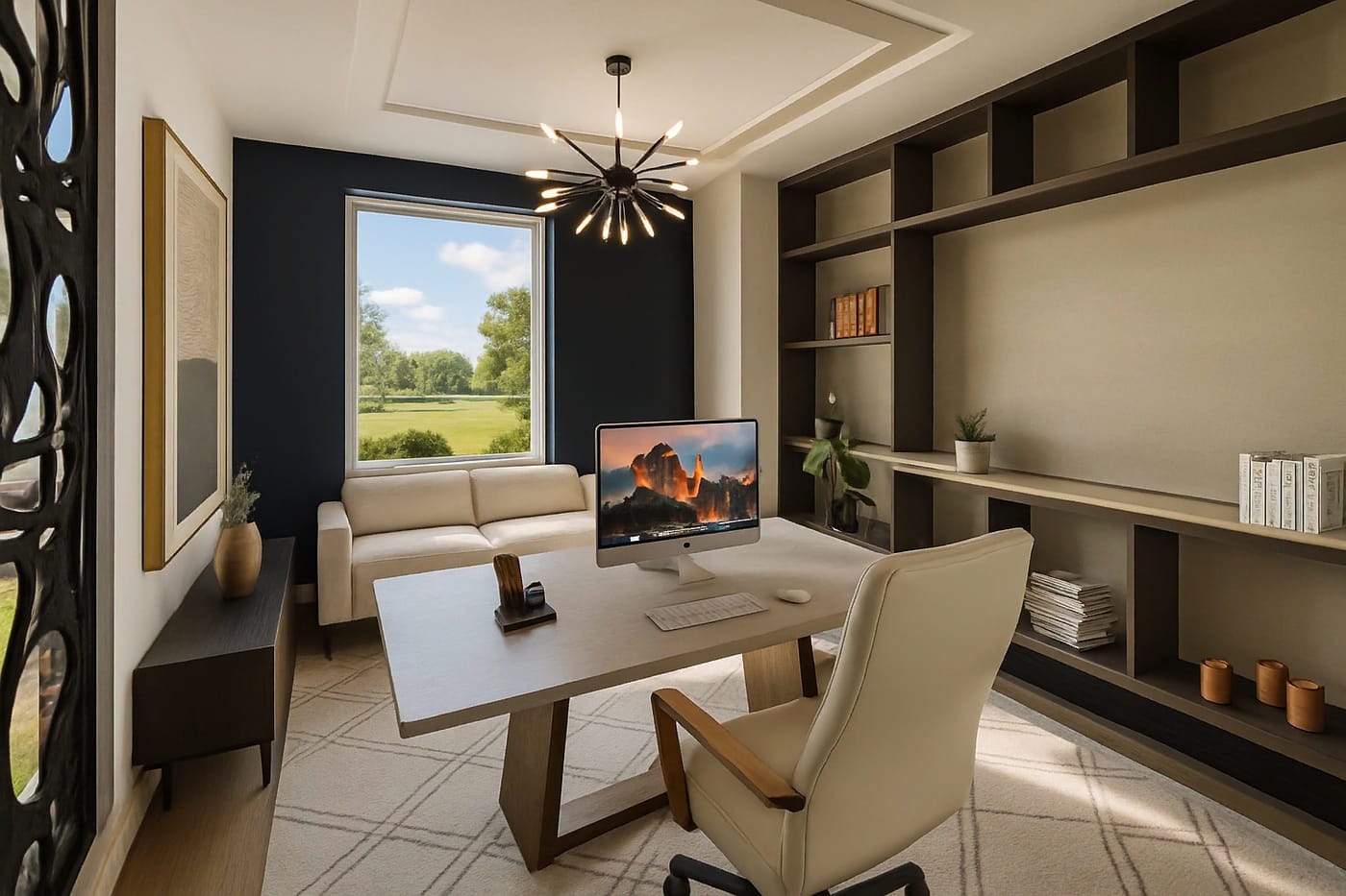 Contemporary home office