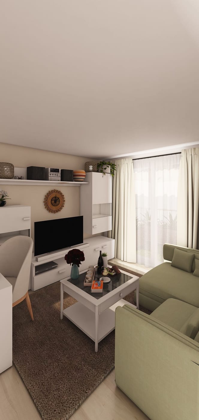 Contemporary living room