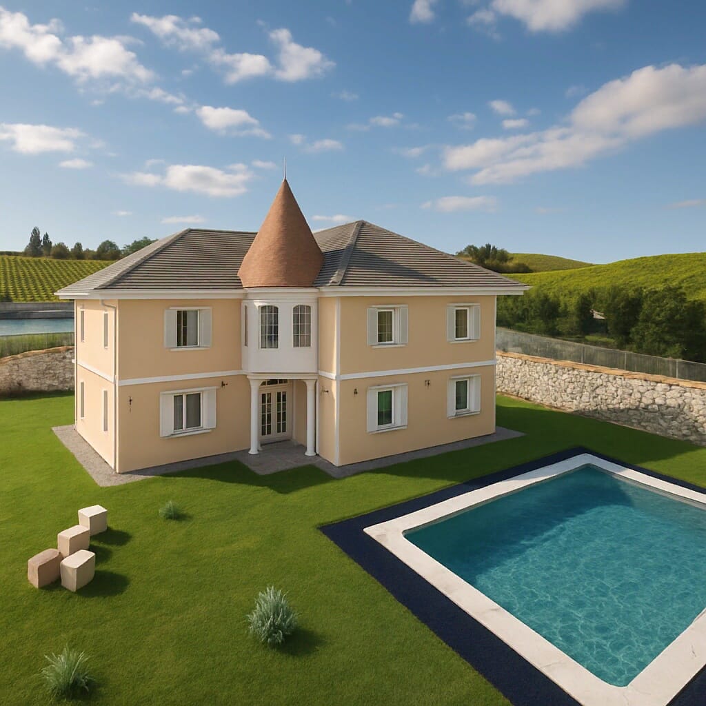 Traditional floor plan