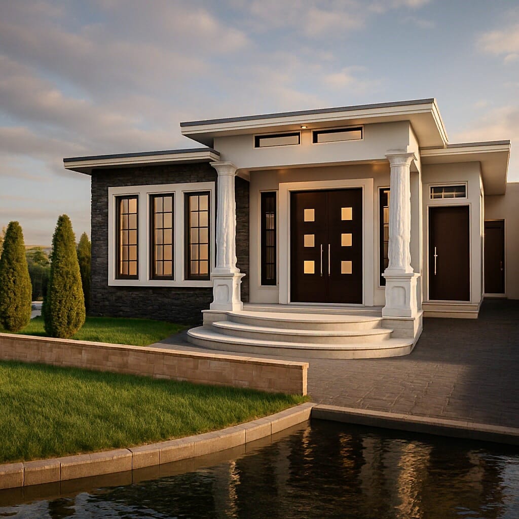 Traditional floor plan