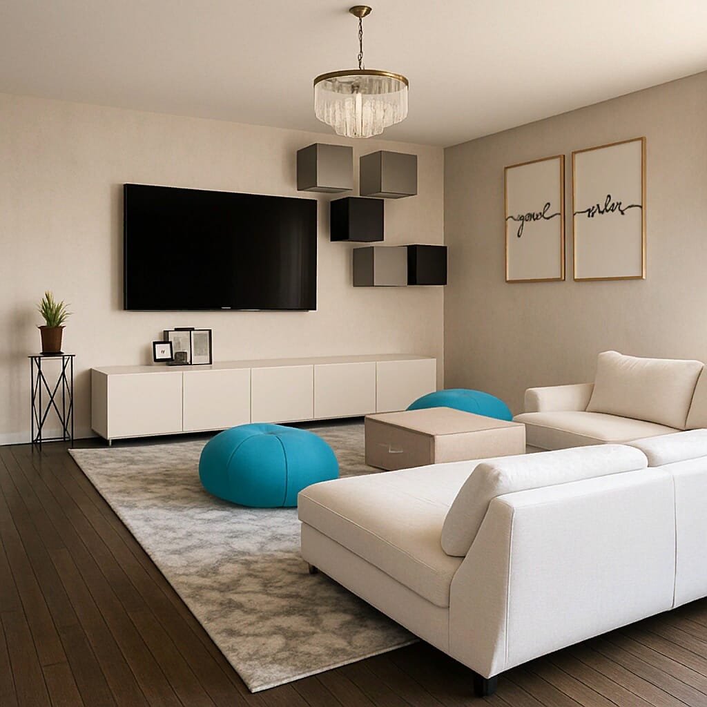 Contemporary floor plan