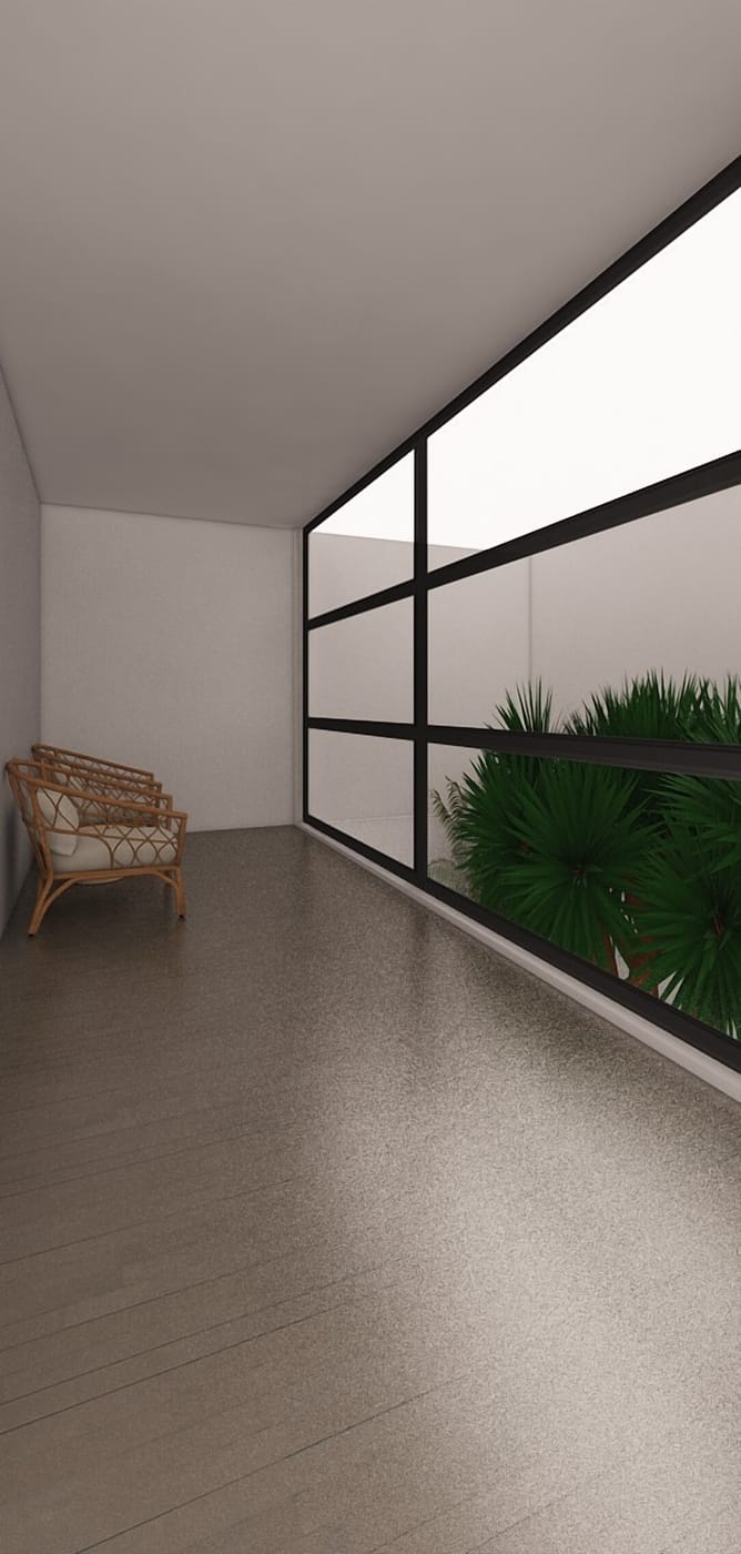 Contemporary floor plan