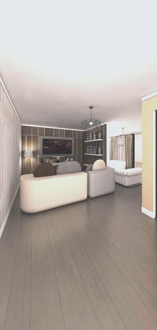 Contemporary floor plan