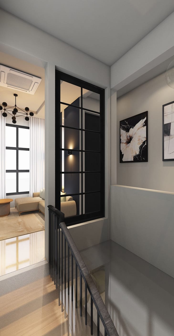 Contemporary floor plan