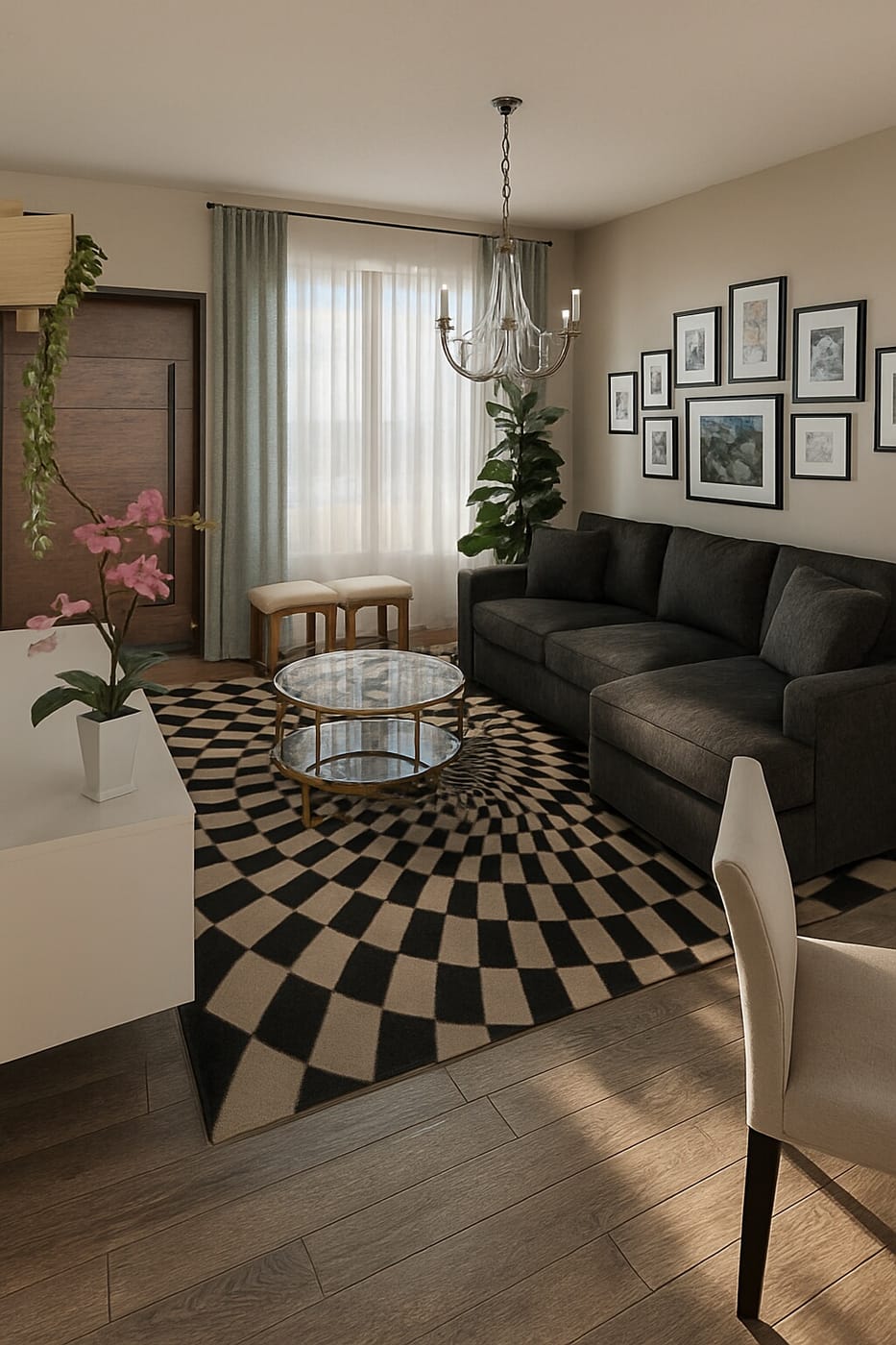 Contemporary floor plan