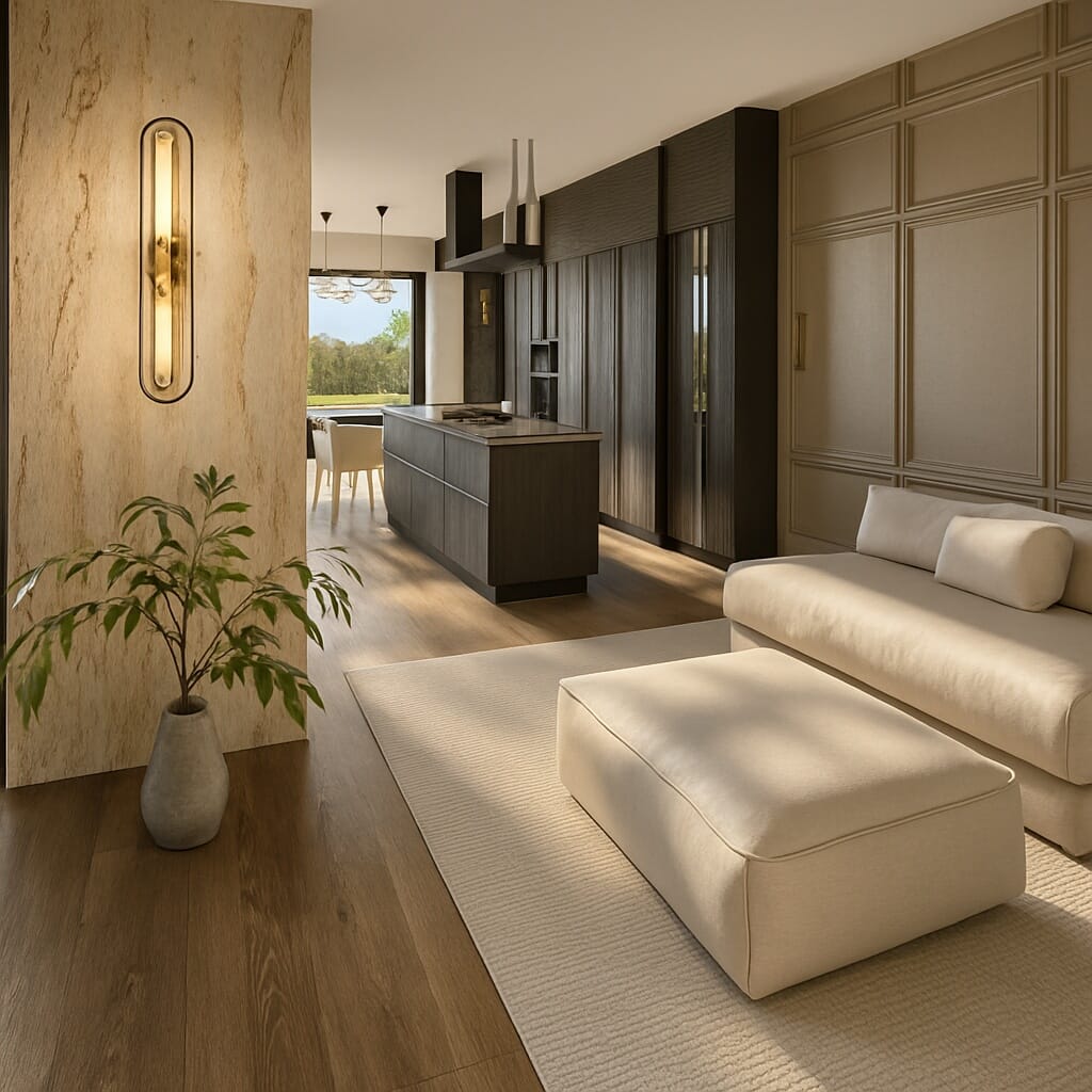 Contemporary floor plan