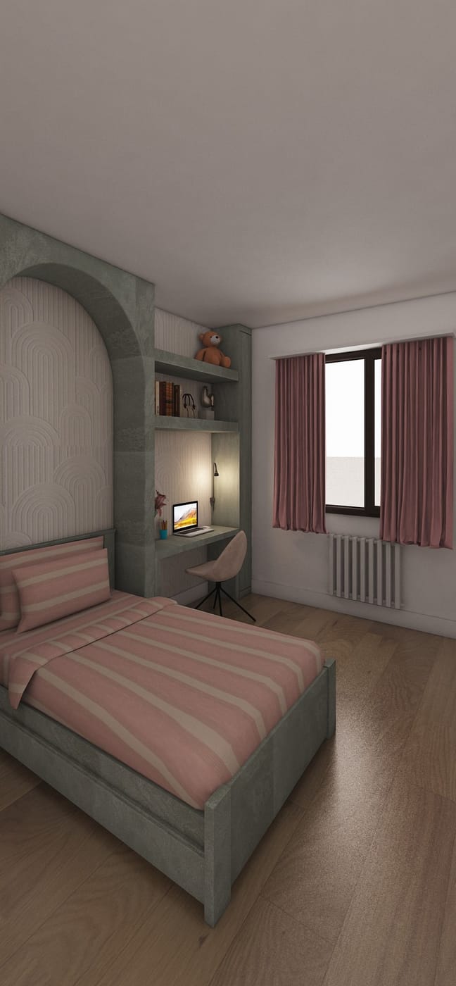 Scandinavian bedroom