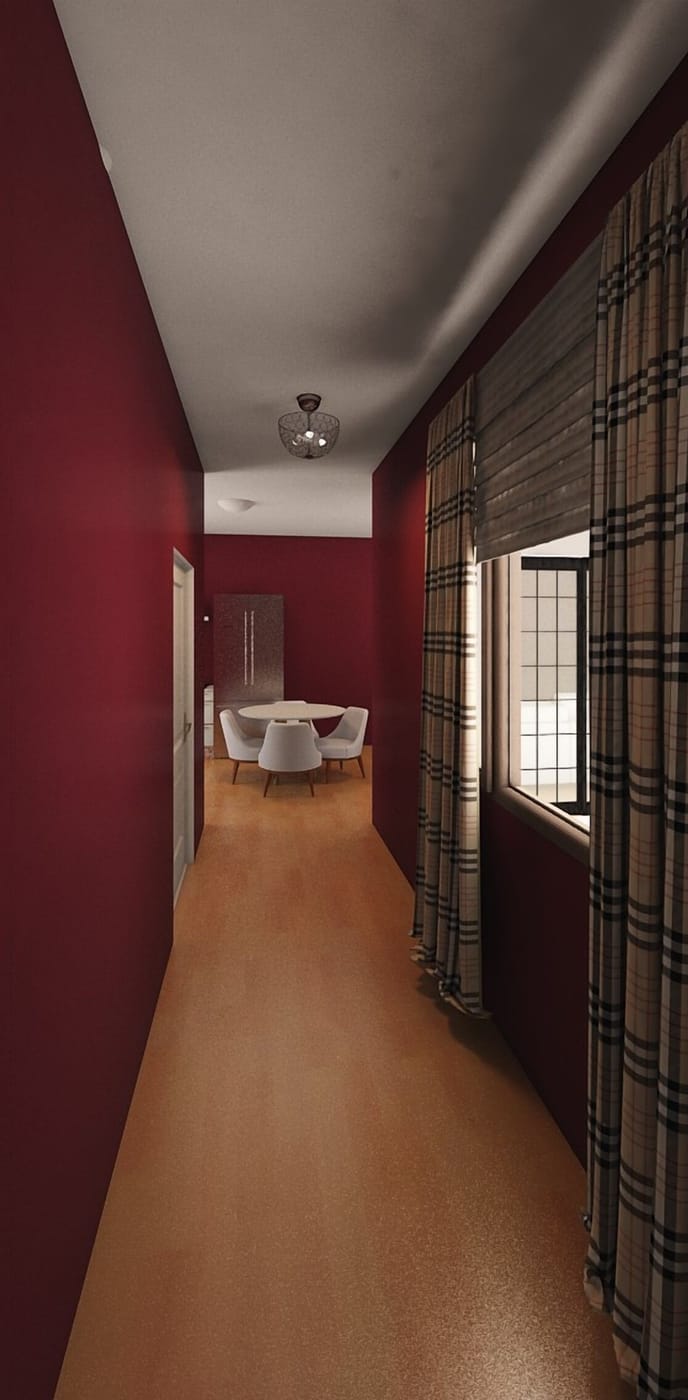 Contemporary floor plan