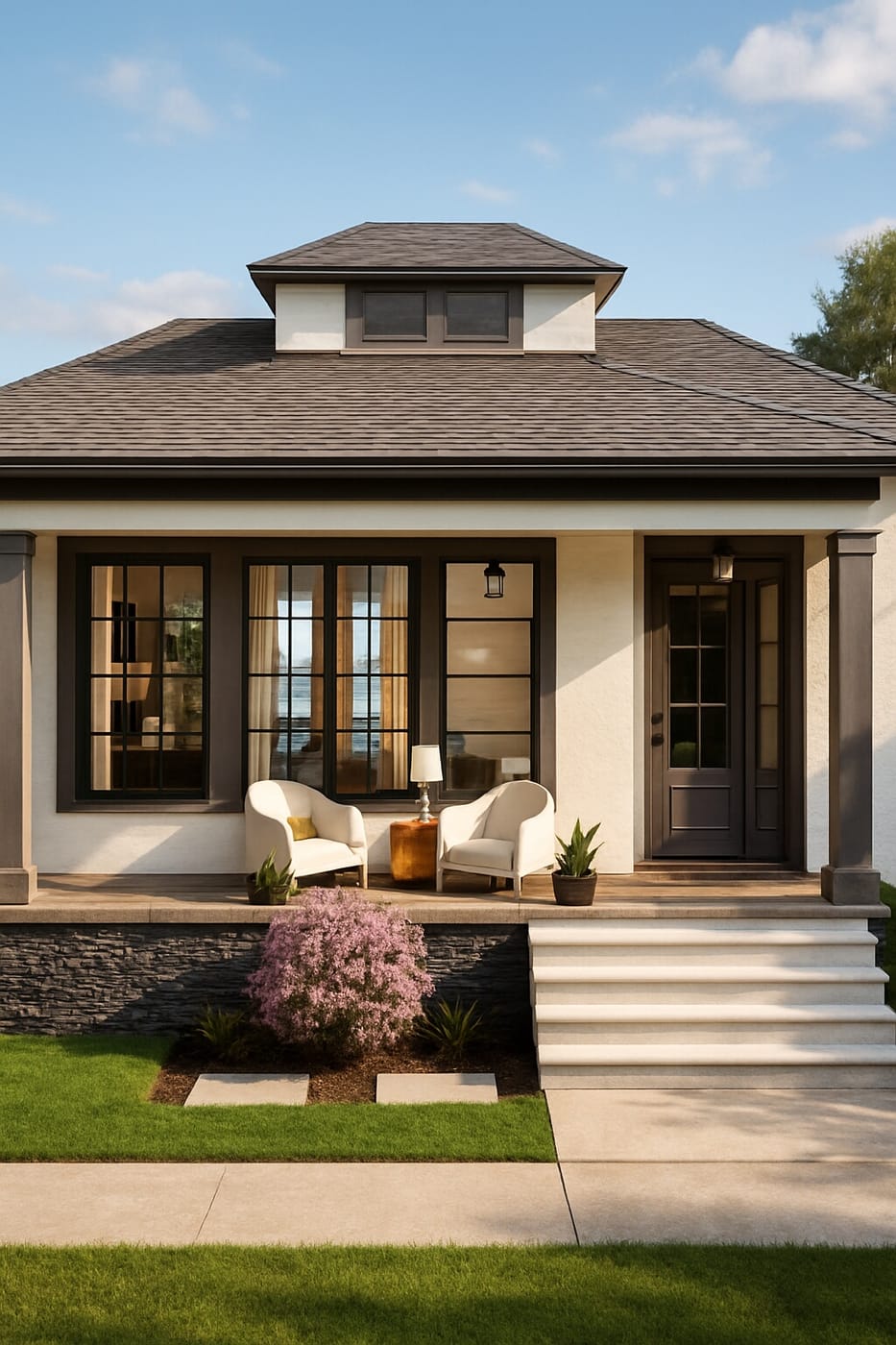 Contemporary floor plan