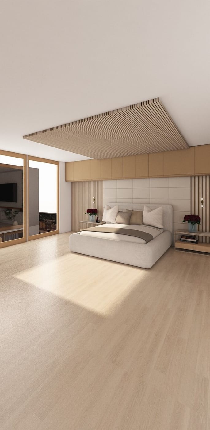 Contemporary floor plan