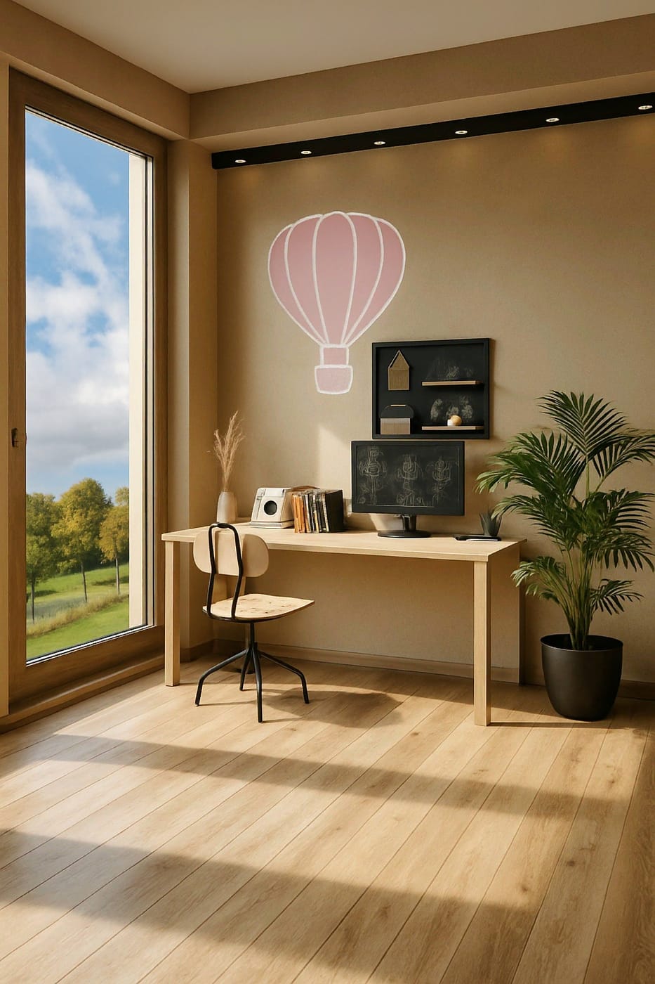 Scandinavian kids room