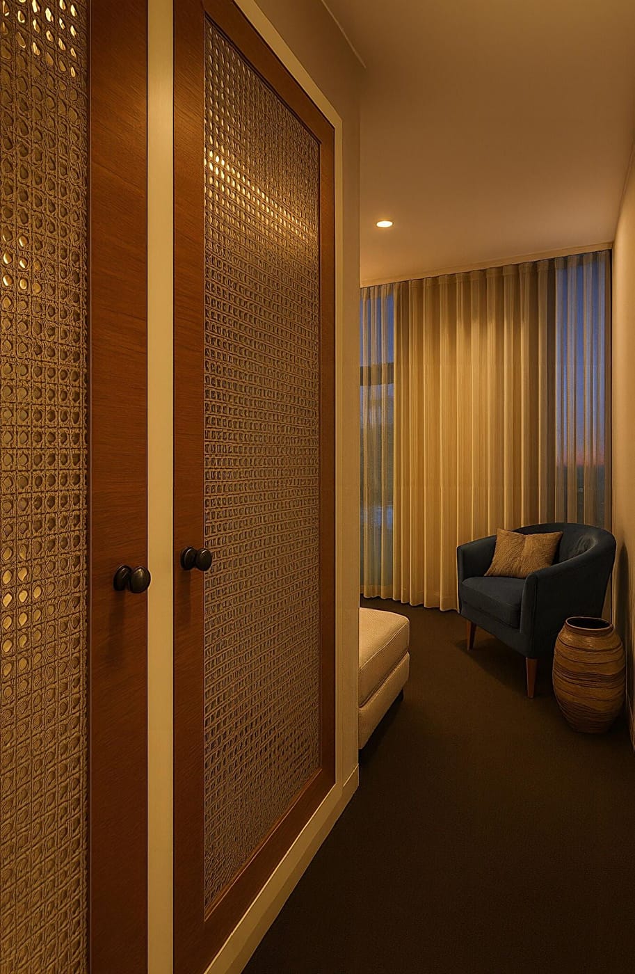 Mid-century bedroom