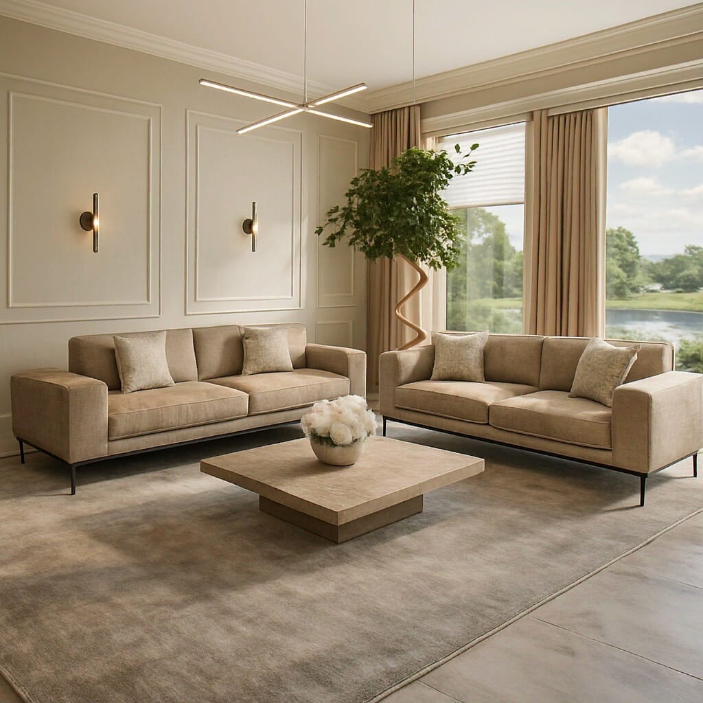 Contemporary floor plan