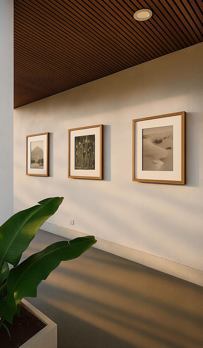 Mid-century hall