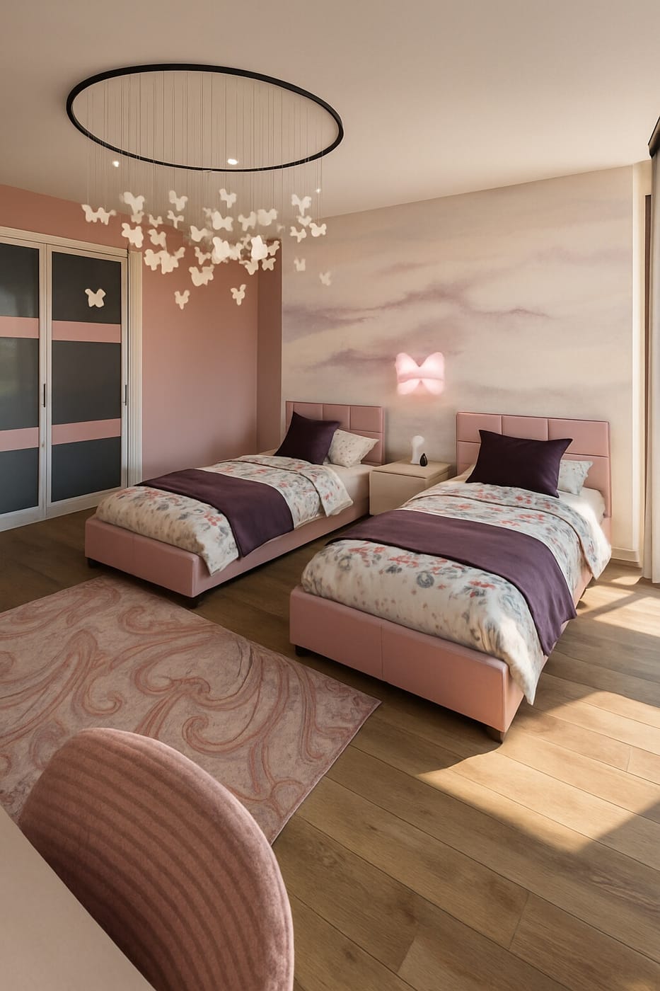 Boho kids room