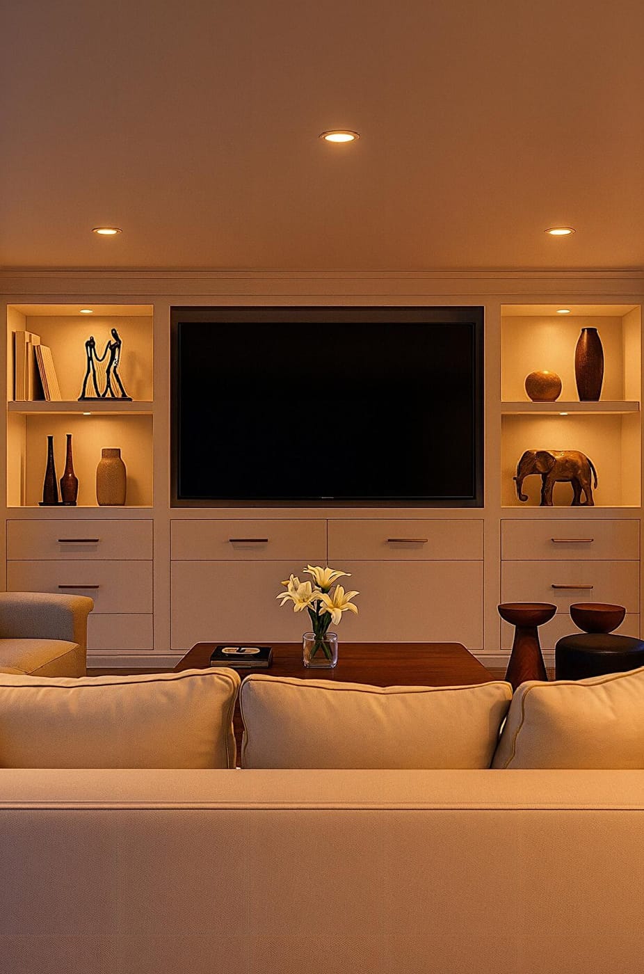 Contemporary living room
