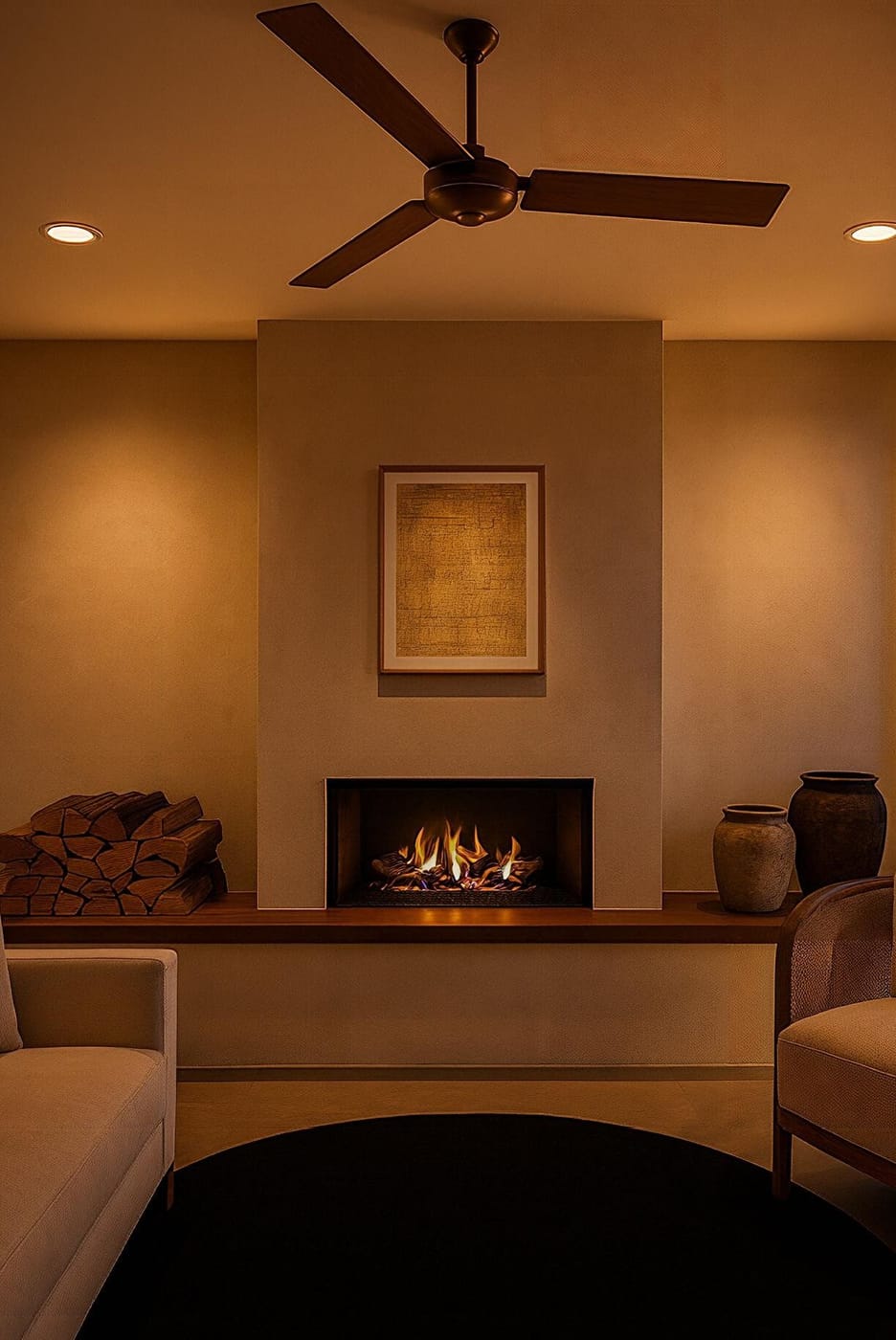 Contemporary living room