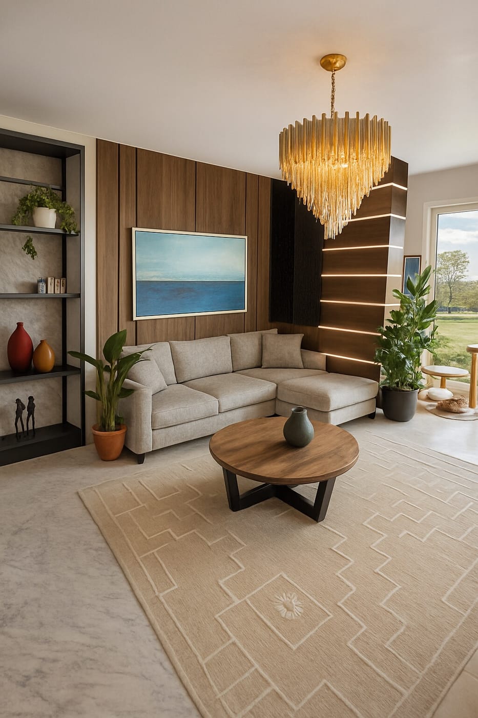 Mid-century floor plan
