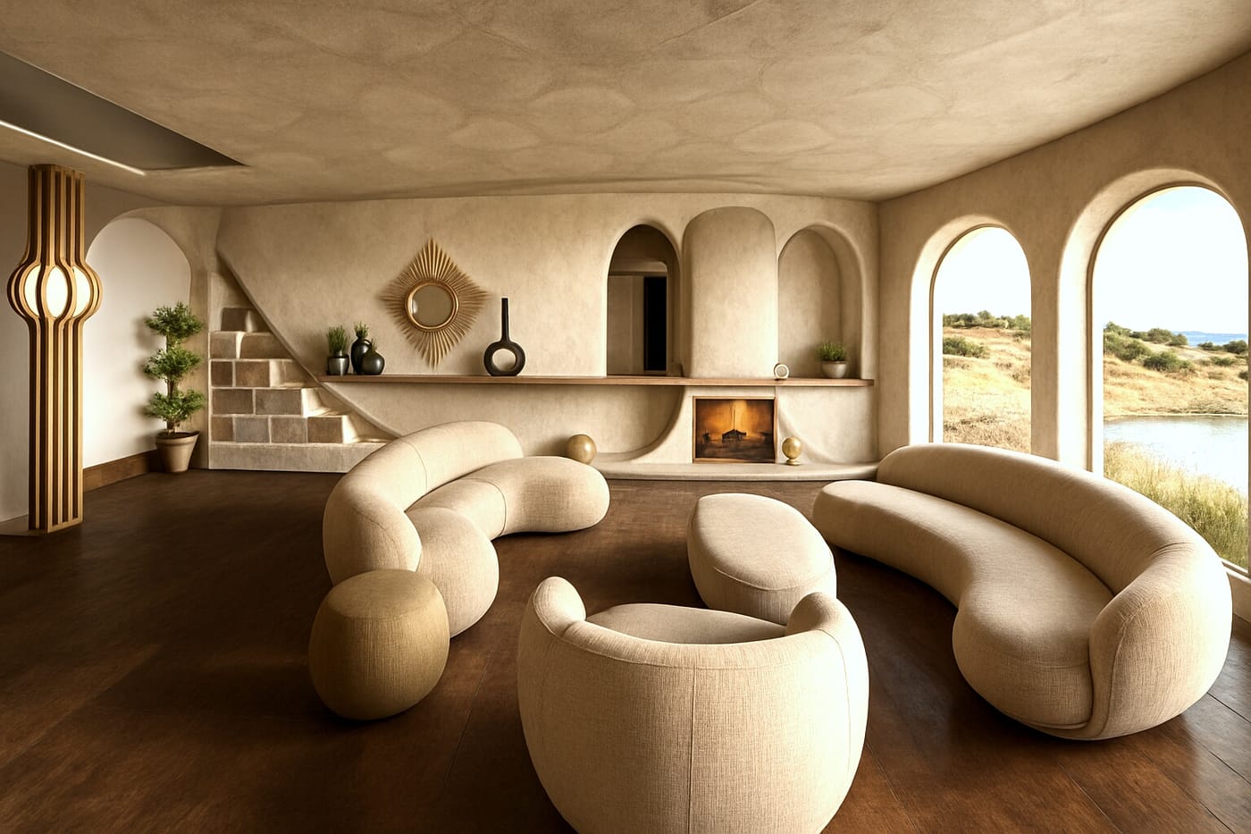 Contemporary floor plan