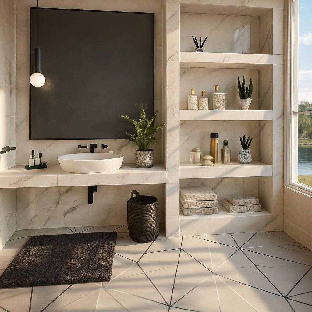 Scandinavian bathroom