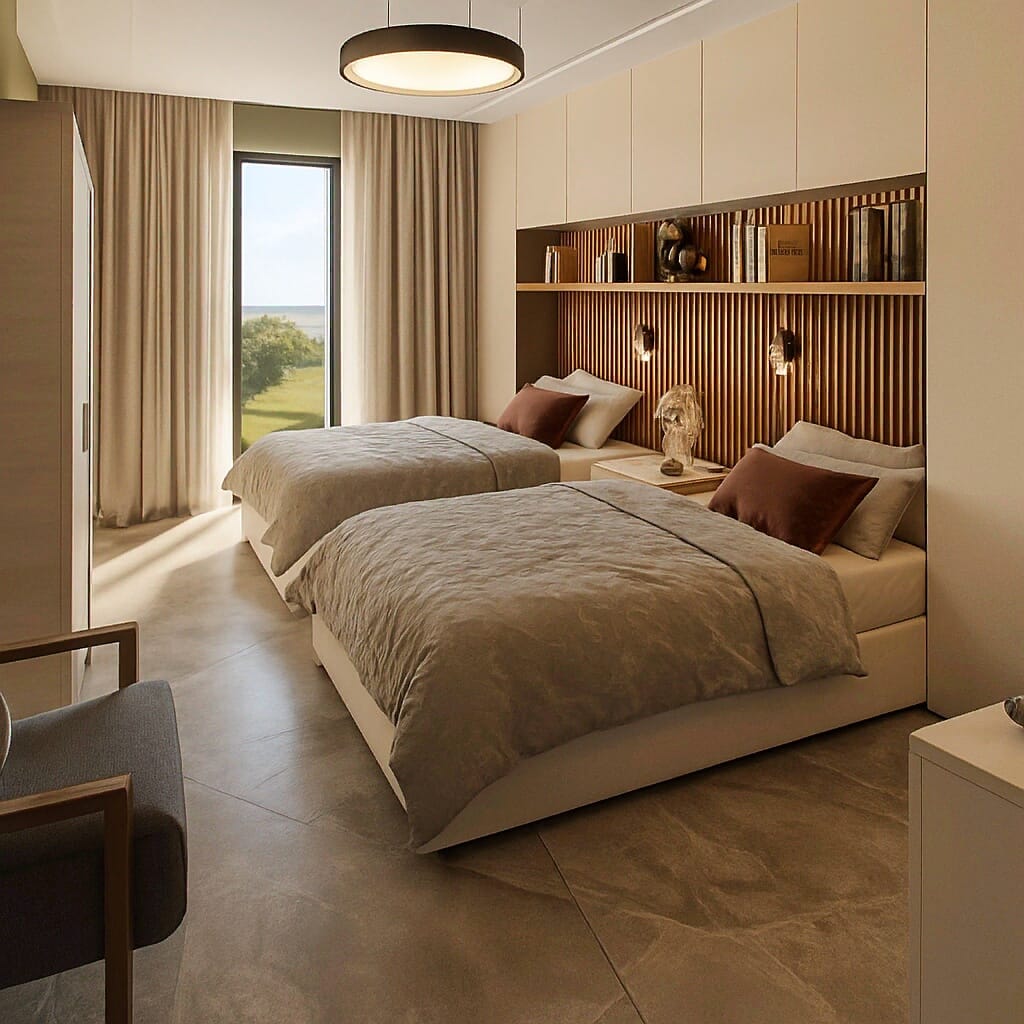 Contemporary floor plan