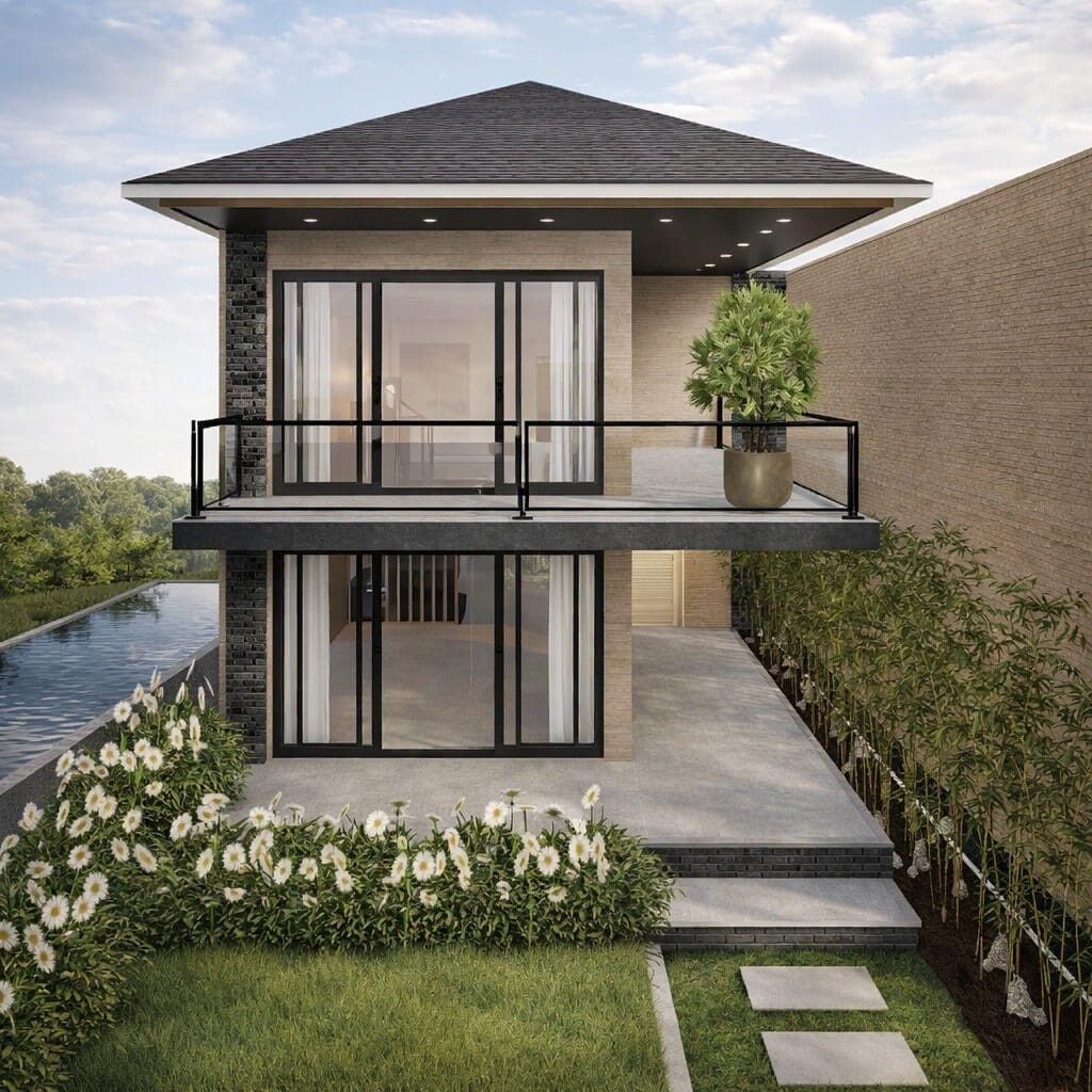 Traditional floor plan