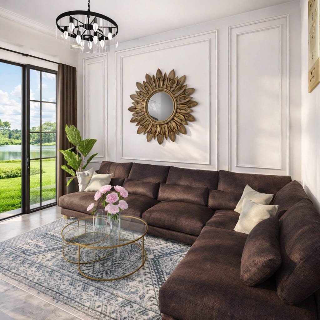 Traditional floor plan