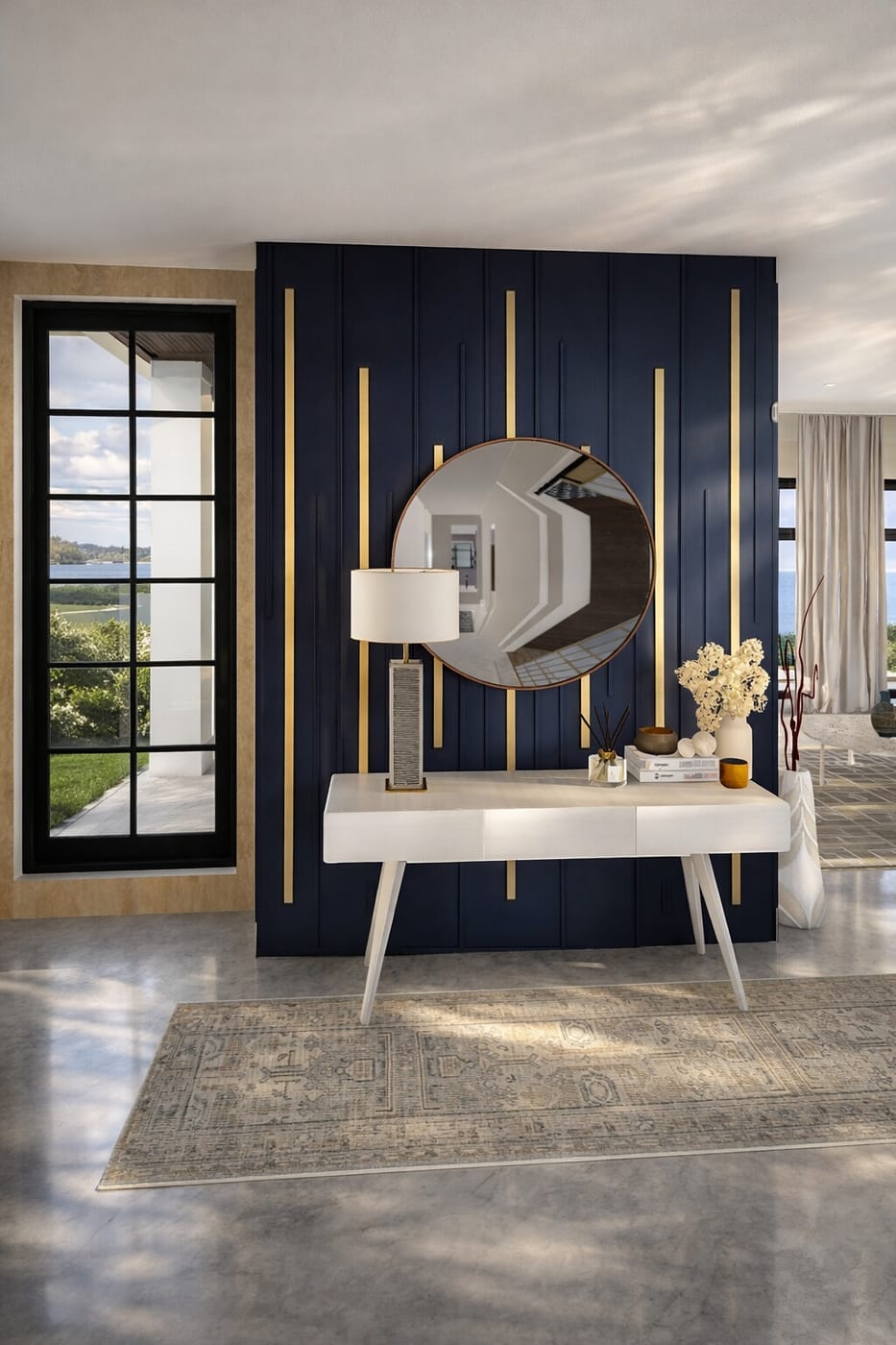 Contemporary floor plan
