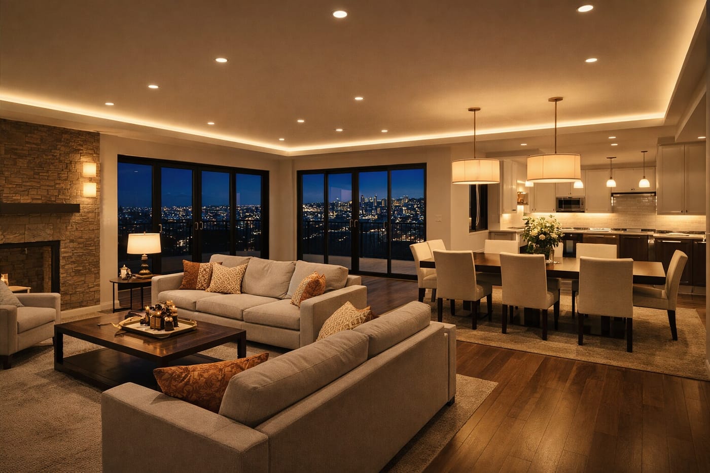 Contemporary floor plan