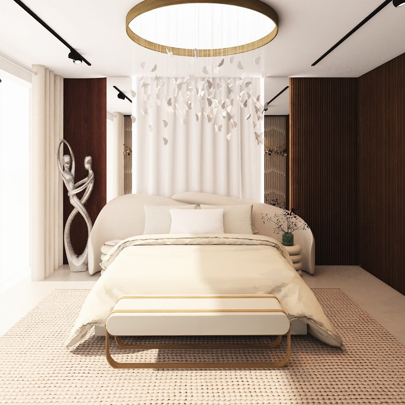 Contemporary bedroom
