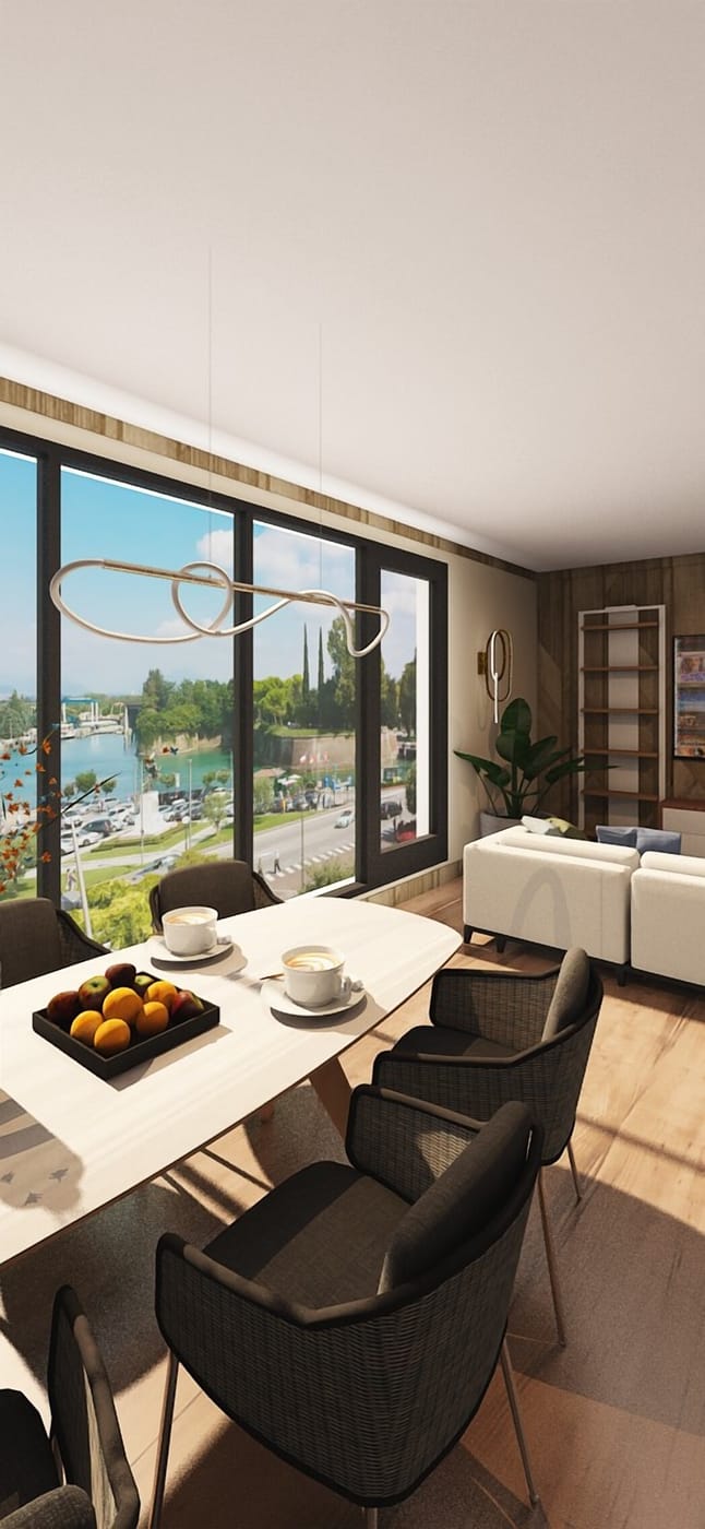 Contemporary floor plan