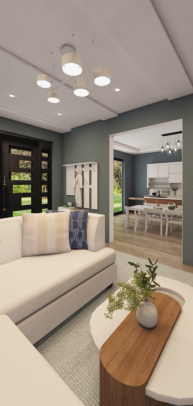 Contemporary floor plan