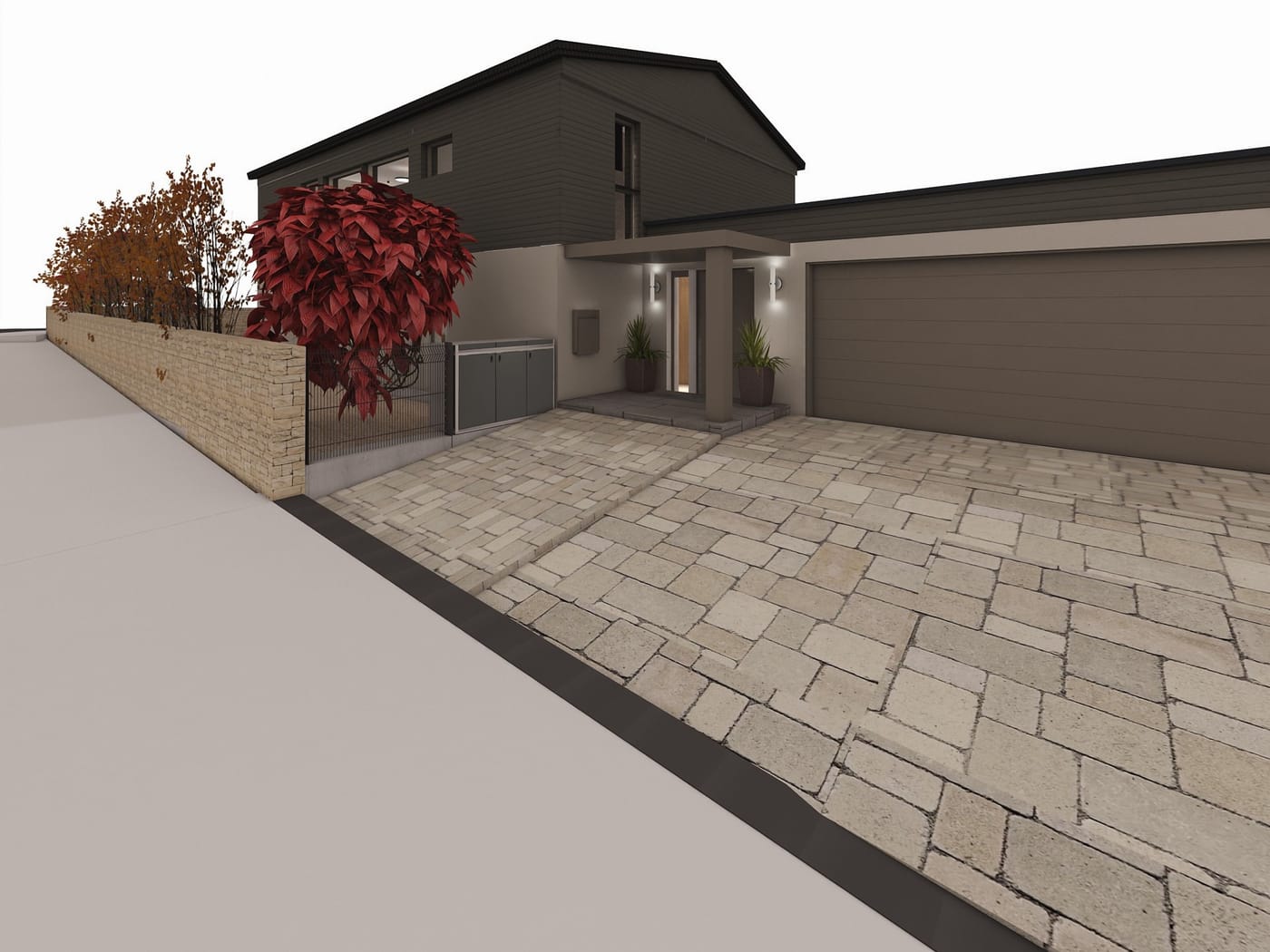 Traditional floor plan