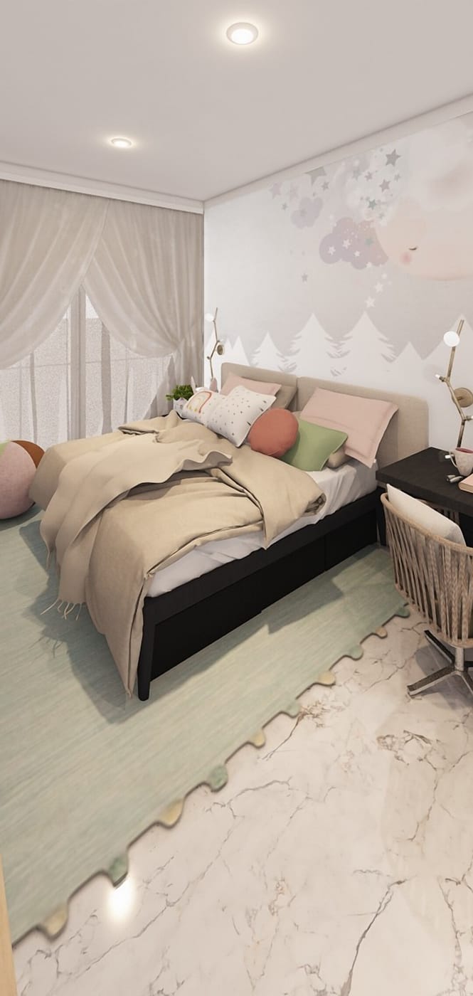 Scandinavian kids room