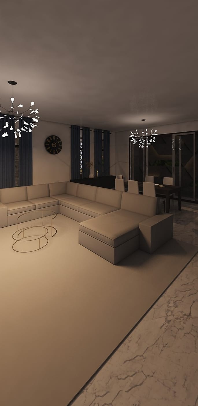 Traditional dining room