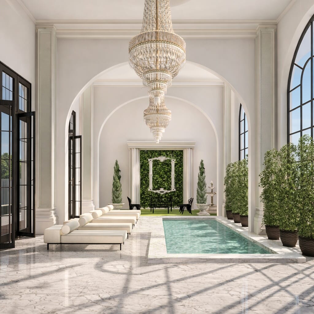 Traditional floor plan