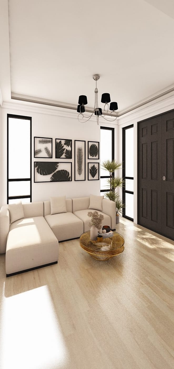 Contemporary living room