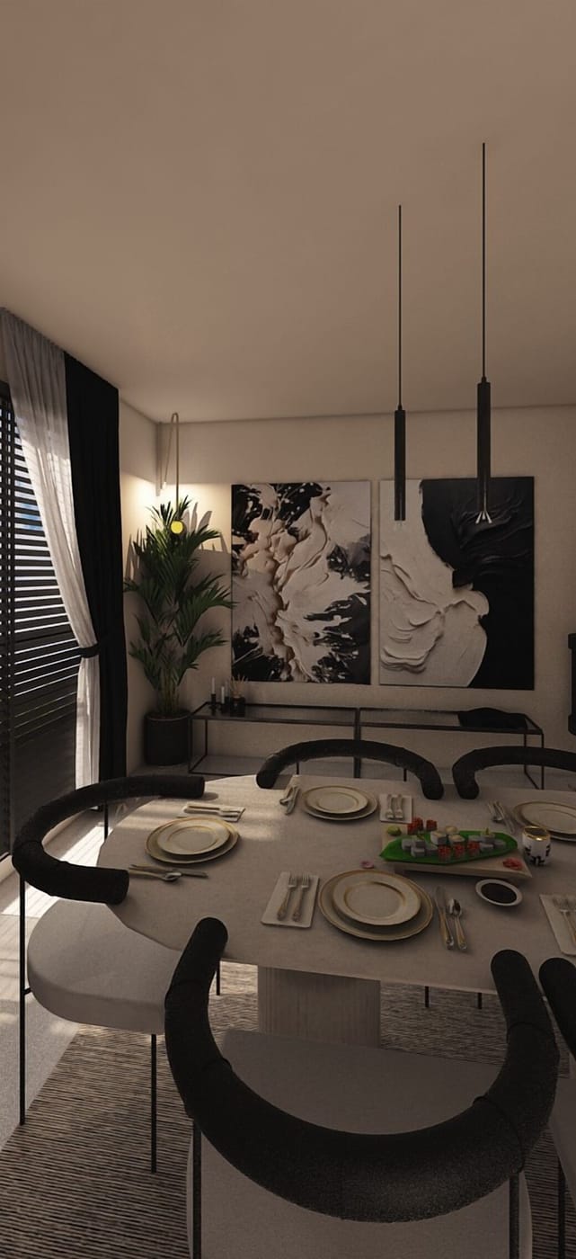 Mid-century dining room