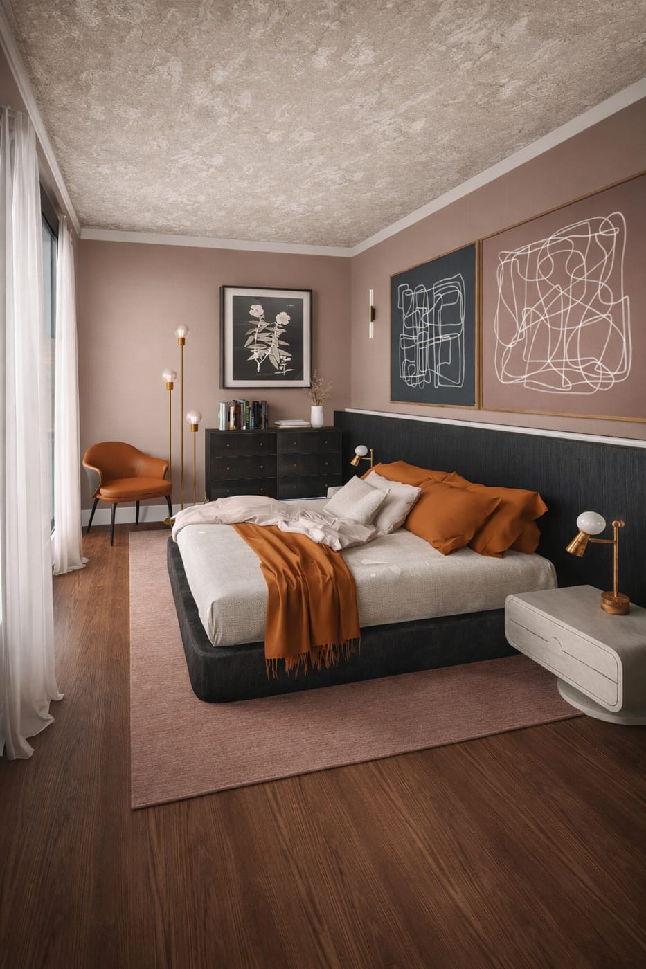 Contemporary floor plan