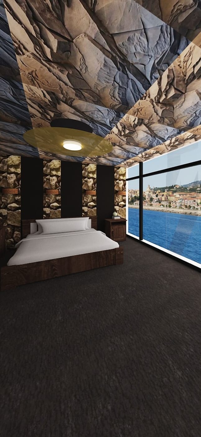 Mediterranean bedroom