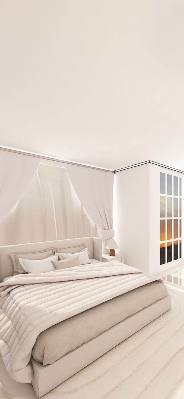 Contemporary bedroom