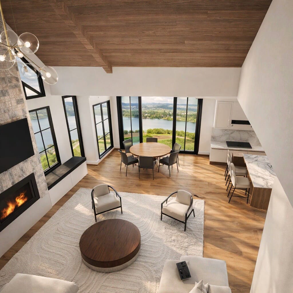 Contemporary living room