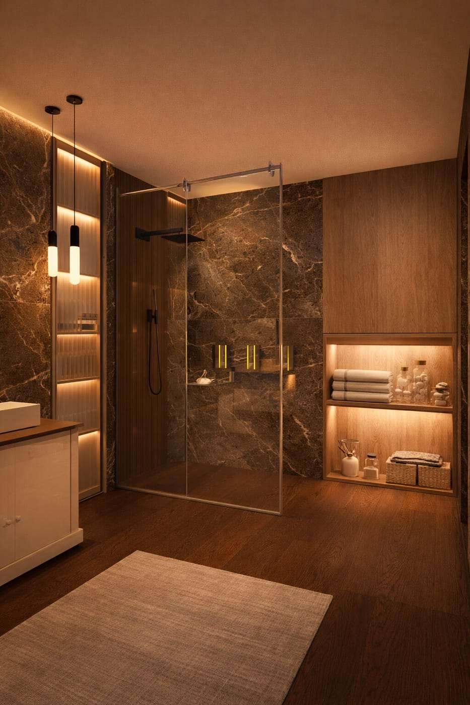 Contemporary bathroom