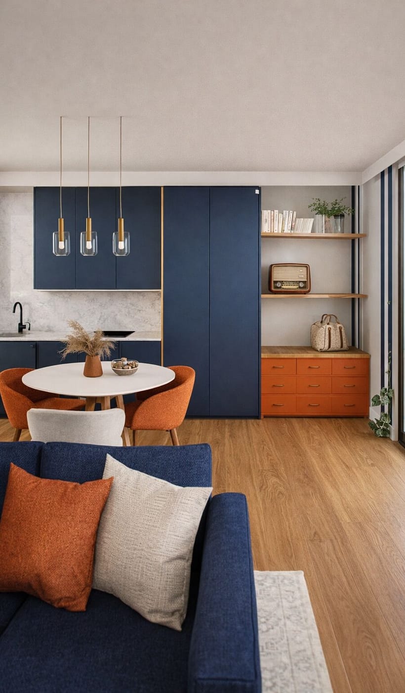 Contemporary floor plan