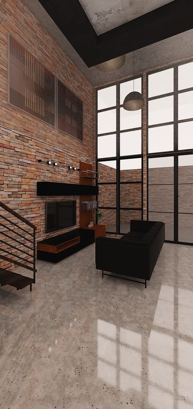 Industrial floor plan