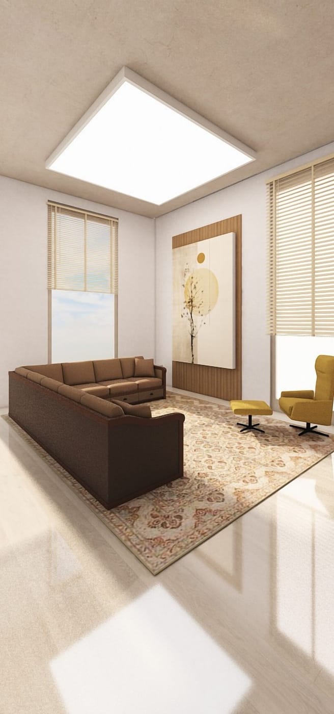 Mid-century floor plan