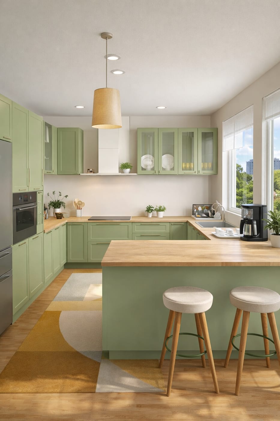 Mid-century kitchen