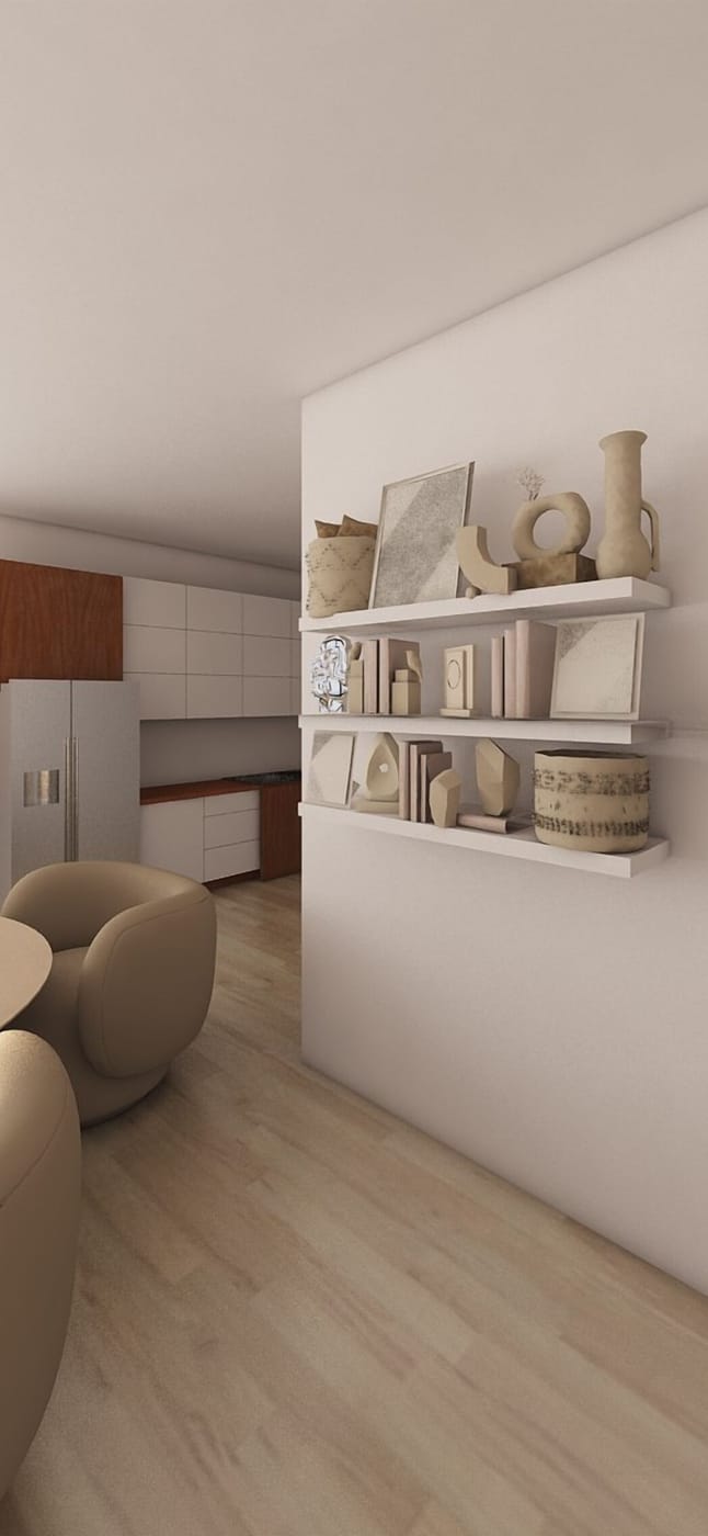 Contemporary living room