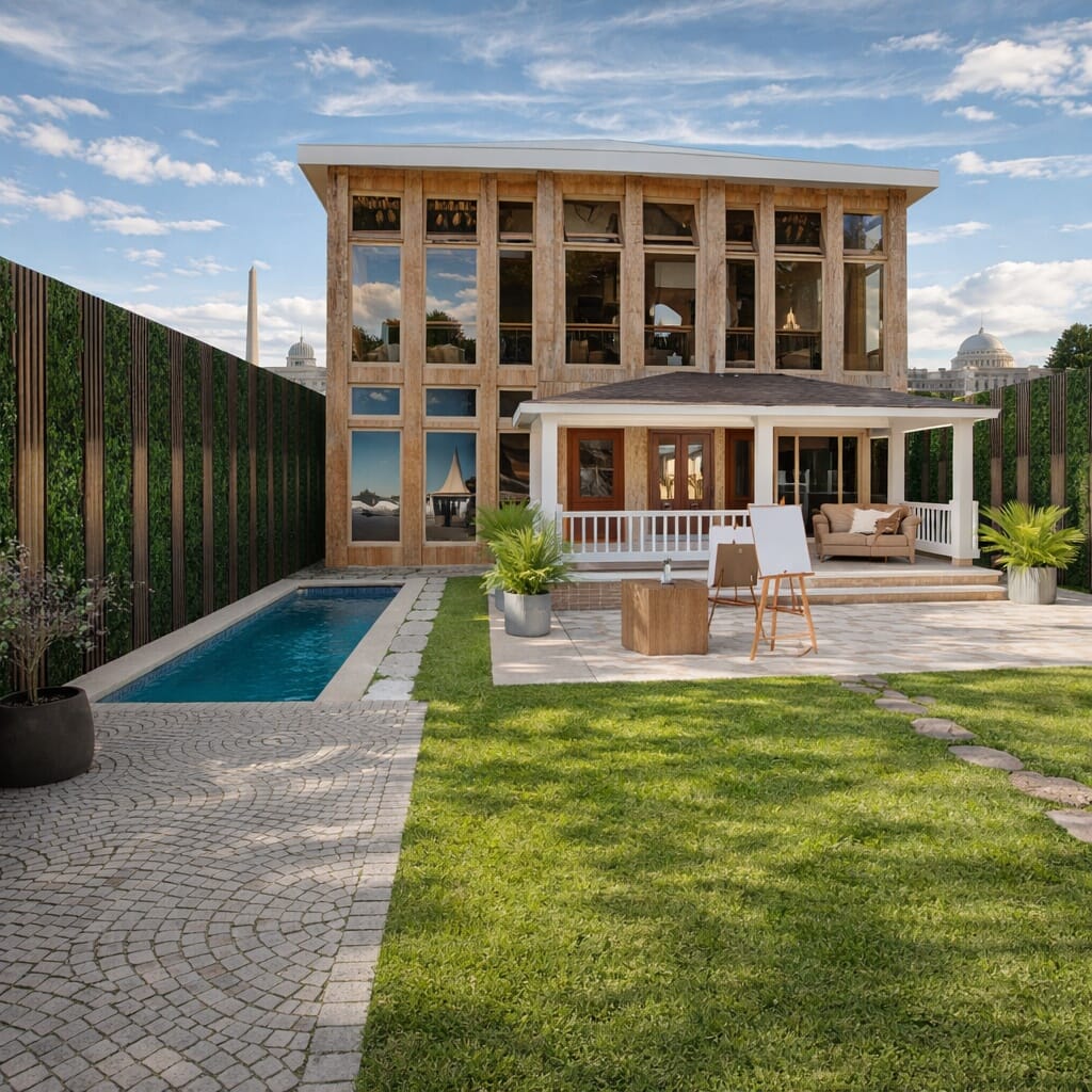 Traditional outdoor space